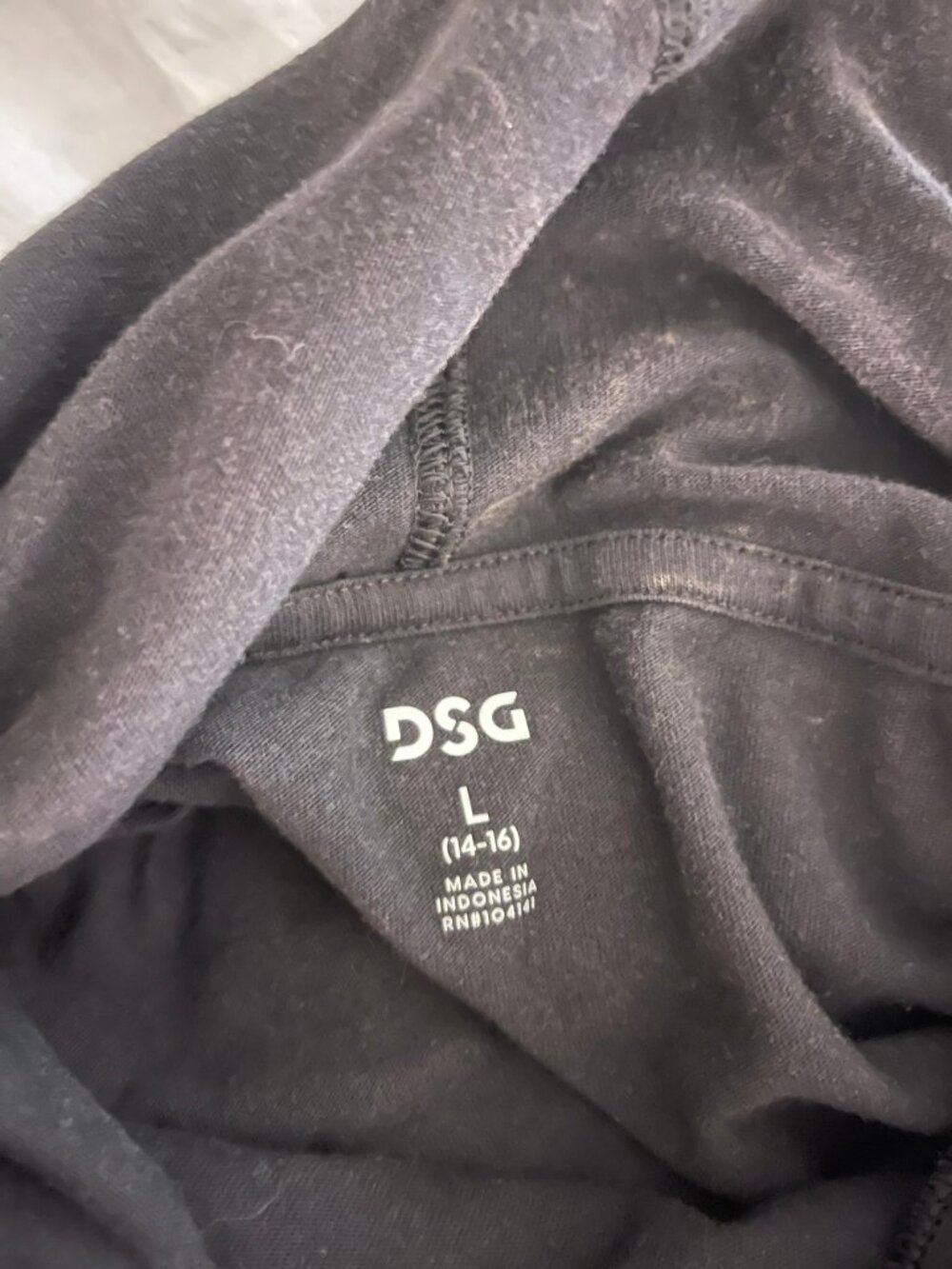 DSG Acid Wash Graphic Hoodie Youth L (14/16) - Picture 2 of 3